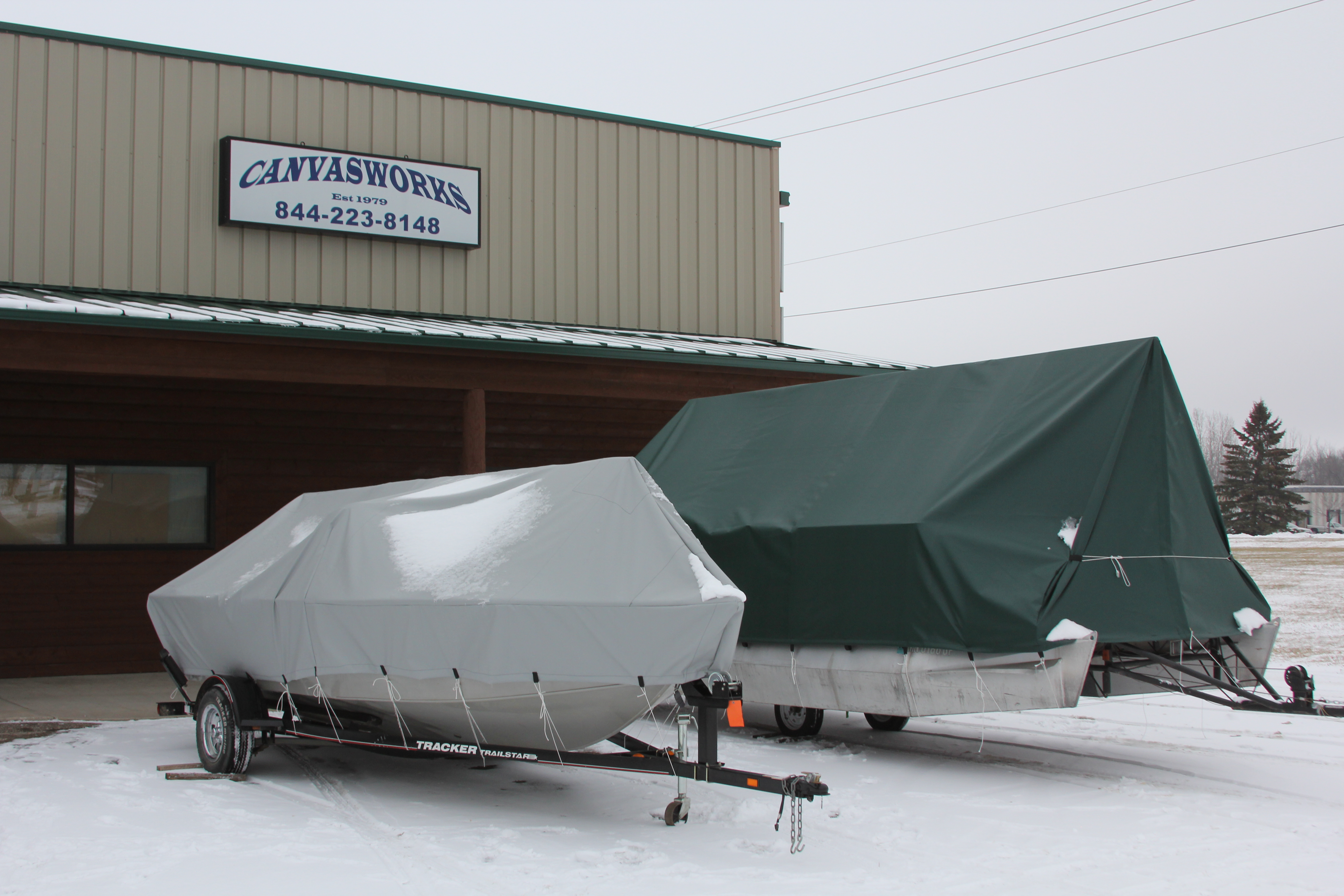 Boat Covers For Winter Storage Canvasworks Minnesota